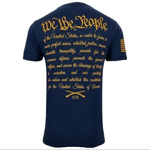 Howitzer Men's T-Shirt 'We Will Defend' – Military Patriotic Soft Tee, Supports Veterans & First Responders